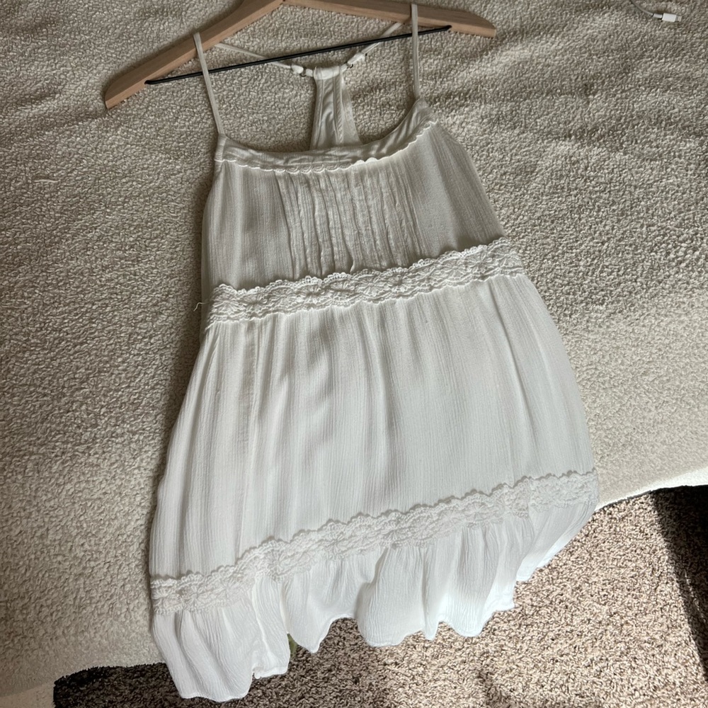 Hollister White Dress